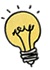 web design ideas lightbulb icon