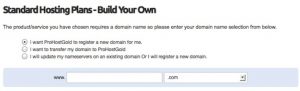 build your own hosting image