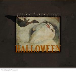 halloween square ecard